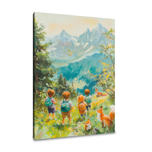 Mountain Adventure Canvas - Main Image