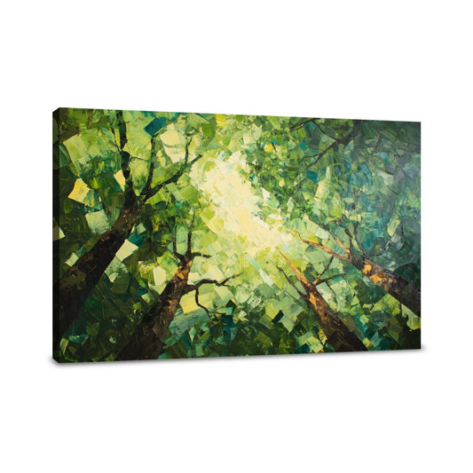 Polygonal Canopy Chaos Canvas - Main Image