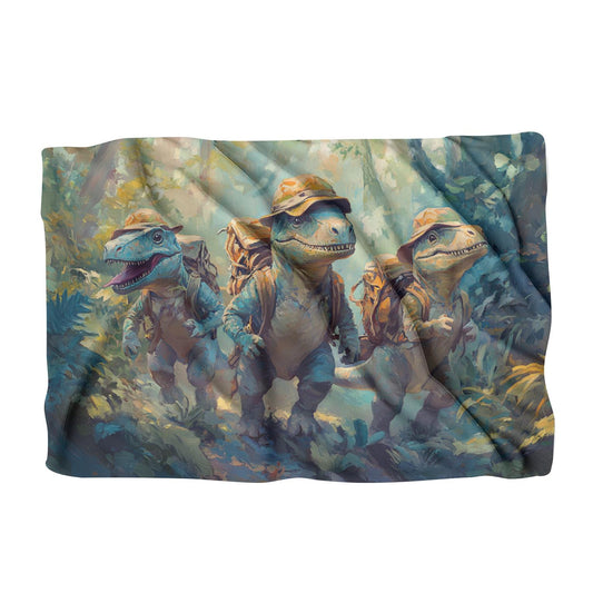 Dino Explorer's Adventure Blanket - Main Image