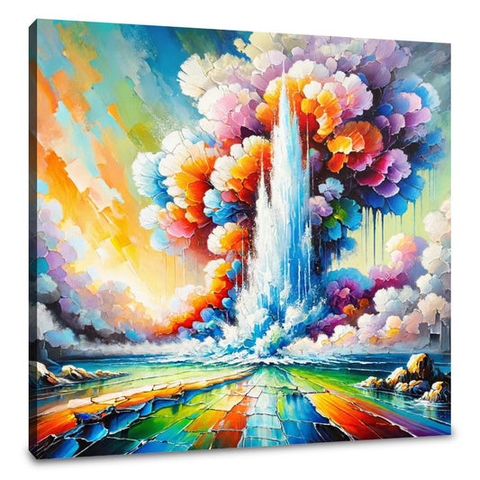 Surreal Geyser Canvas - Main Image