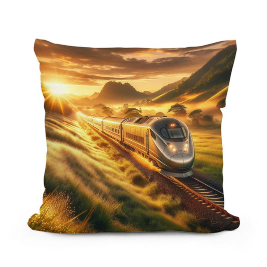 Dawn Express Cotton Cushion - Main Image