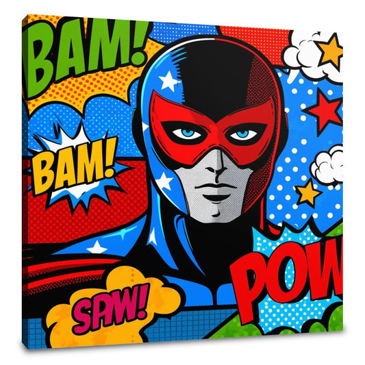Heroic Action Canvas - Main Image