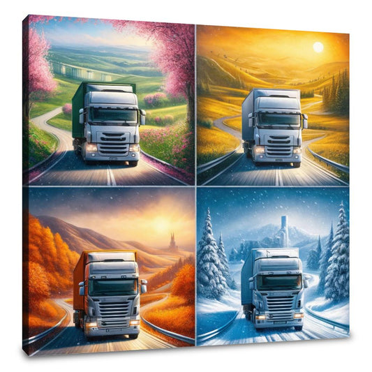 Seasons of the Road Canvas - Main Image