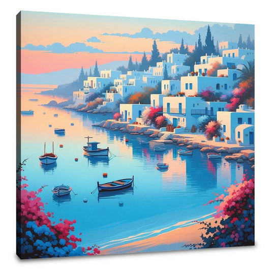 Mediterranean Dawn Canvas - Main Image