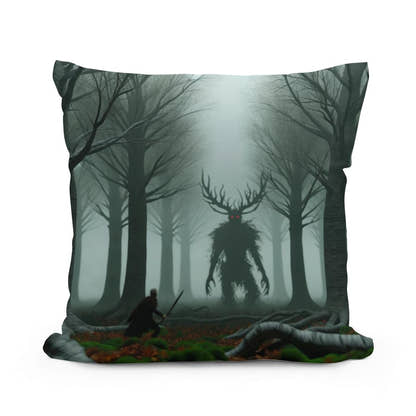 Forest Duel Cotton Cushion - Main Image