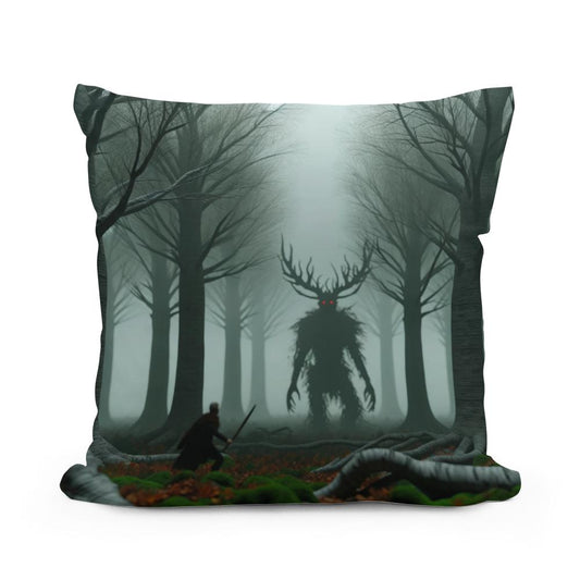 Forest Duel Cotton Cushion - Main Image
