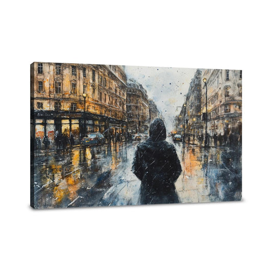 Shadowed Pursuit Canvas - Main Image