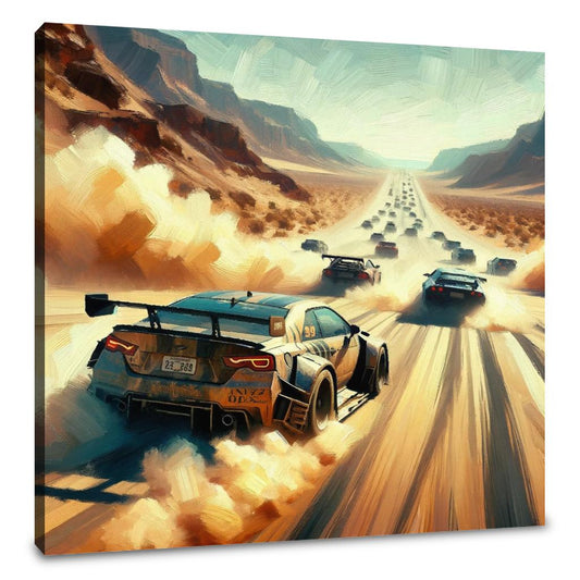 Desert Racer Canvas - Main Image