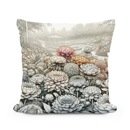 Symphony in Bloom Cotton Cushion - Main Image