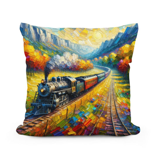 Timeless Journey Cotton Cushion - Main Image