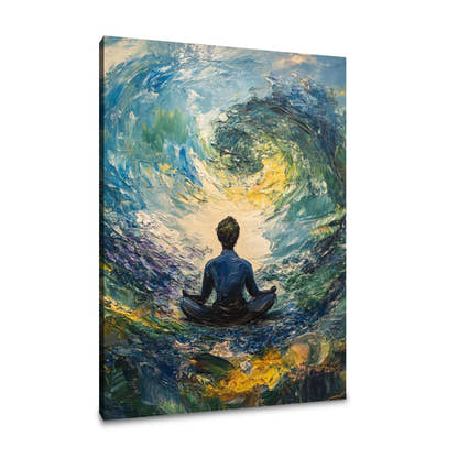 Meditative Tranquillity Canvas - Main Image