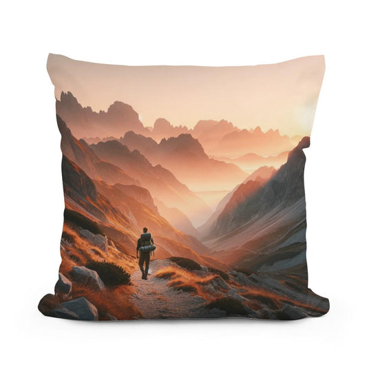 Sunrise Summit Cotton Cushion - Main Image