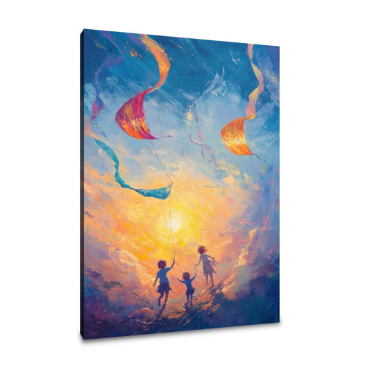 Rainbow Kite Canvas - Main Image