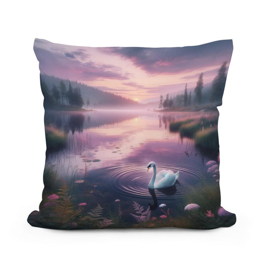 Tranquil Vista Cotton Cushion - Main Image