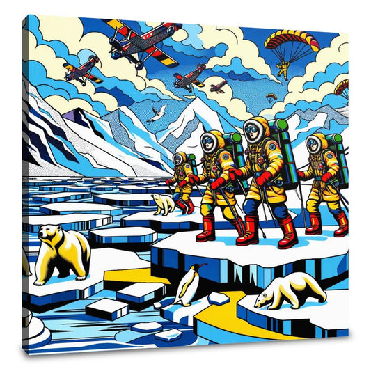 Polar Expedition Pop Canvas - Main Image