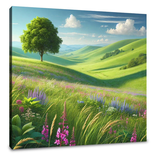 Tranquil Meadow Canvas - Main Image