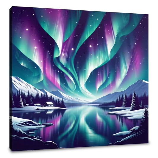 Aurora Borealis Canvas - Main Image