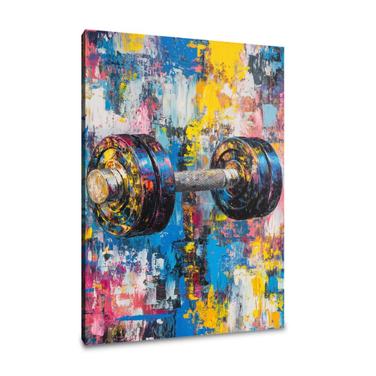 Dynamic Dumbbell Canvas - Main Image