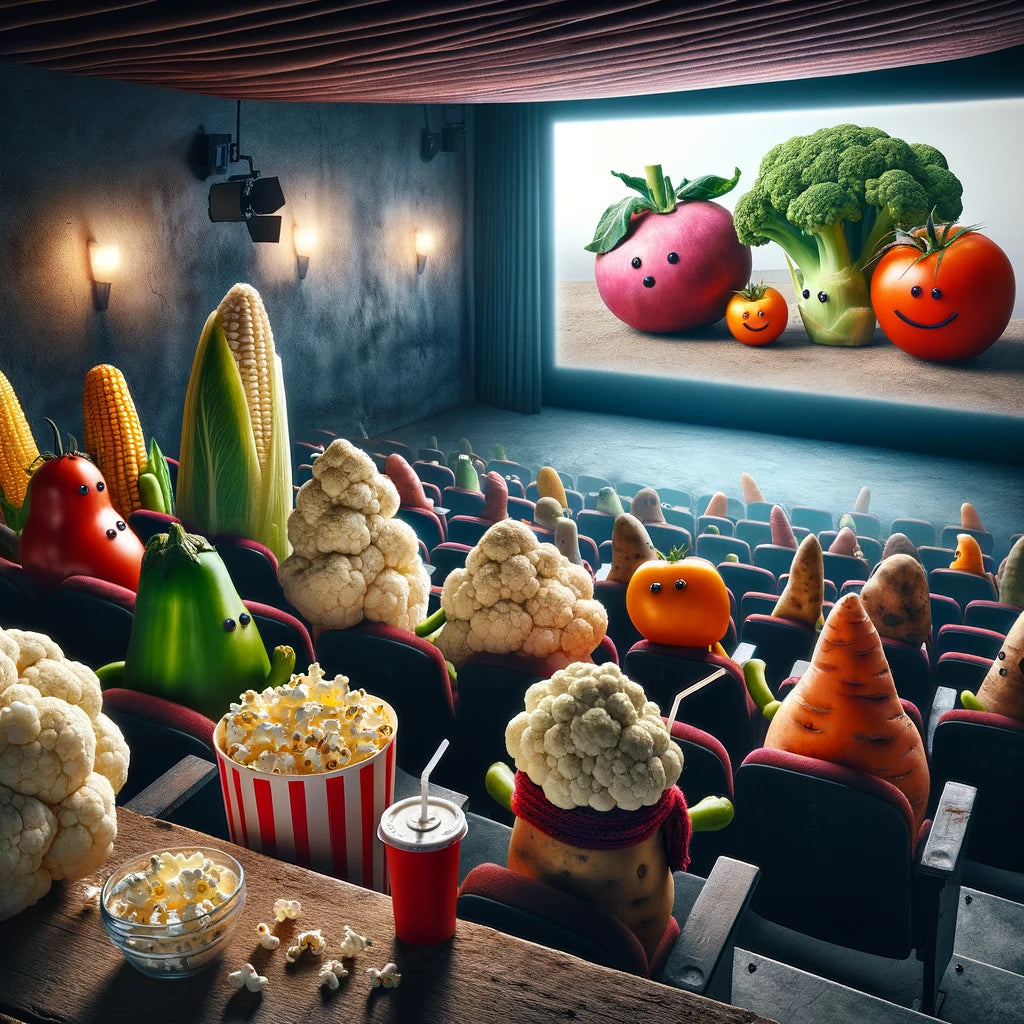 Veggie Cinema Night Canvas
