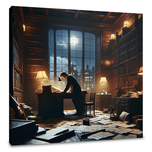 Midnight Musings Canvas - Main Image