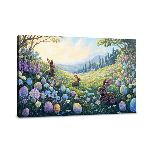 Easter Meadow Canvas - Main Image