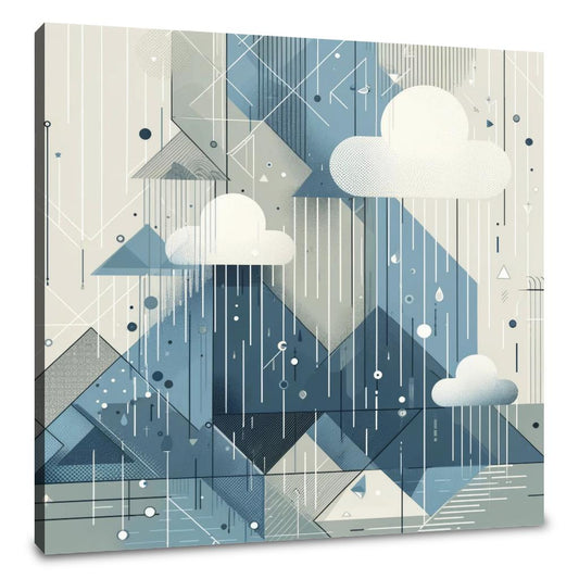 Rainfall Serenity Canvas - Main Image