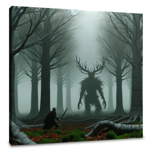 Forest Duel Canvas - Main Image