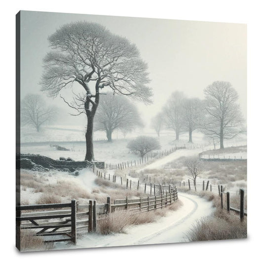 Winter Countryside Canvas - Main Image