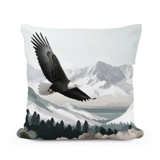 Mountain Majesty Cotton Cushion - Main Image