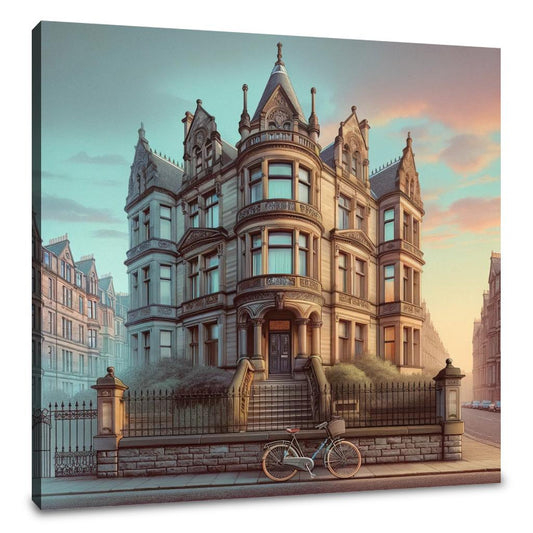 Glasgow Dawn Canvas - Main Image