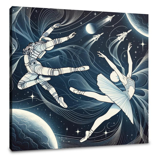 Space Ballet Canvas - Main Image