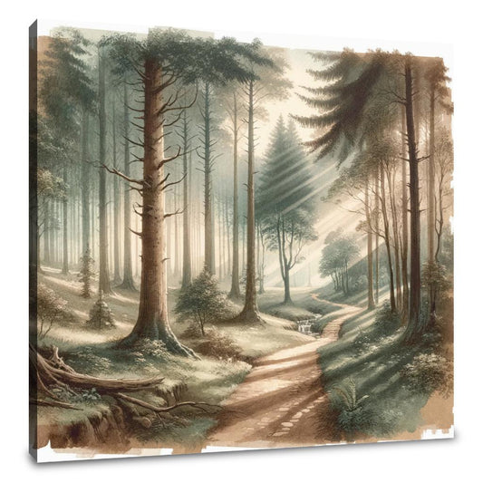 Woodland Tranquility Canvas - Main Image