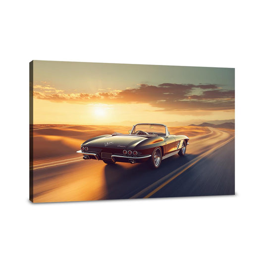 Sunset Cruise Desert Canvas - Main Image