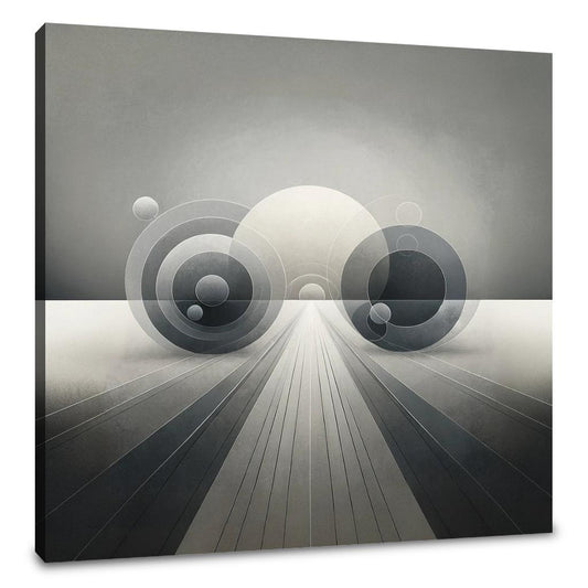 Grey Harmony Canvas - Main Image
