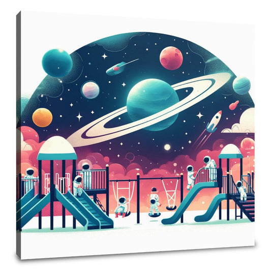 Space Playground Canvas - Main Image