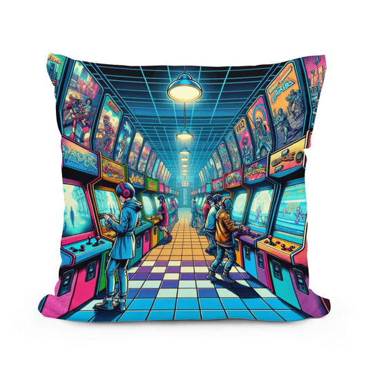 Future Play Arcade Cotton Cushion - Main Image