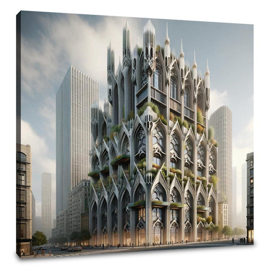 Gothic Urban Fusion Canvas - Main Image