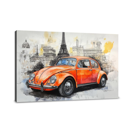 Vintage Drive Canvas - Main Image