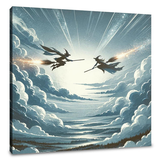 Aerial Duel Canvas - Main Image
