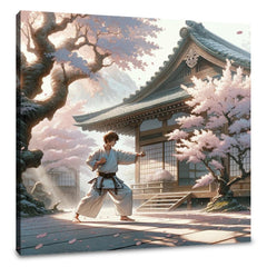 Cherry Blossom Dojo Canvas - Main Image