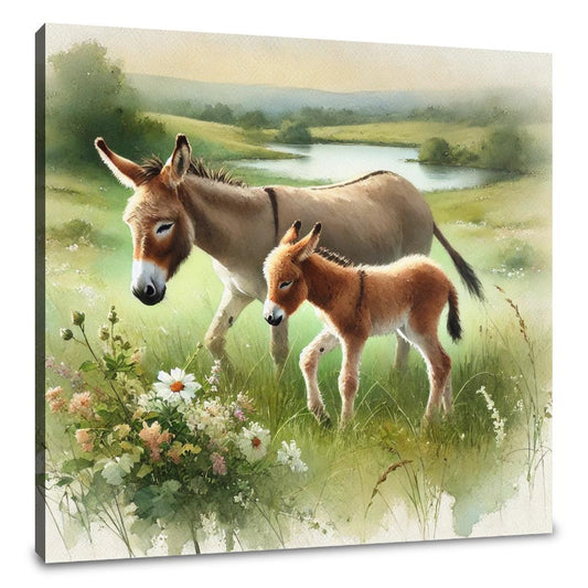 Gentle Meadow Companions Canvas - Main Image