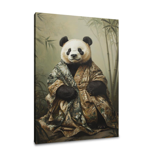 Panda's Serene Canvas - Main Image