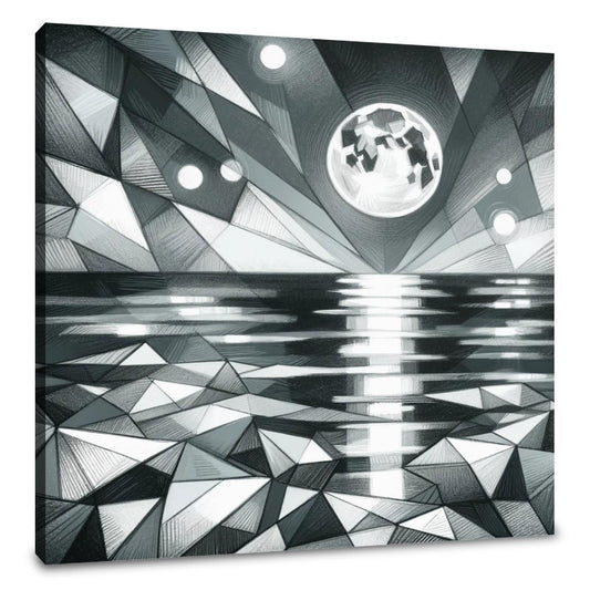 Lunar Reflections Canvas - Main Image