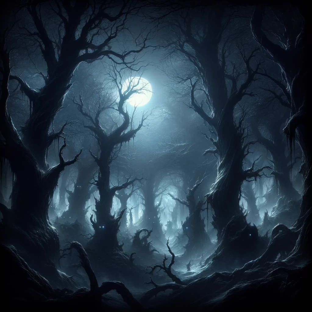 Worgen Nightfall Canvas