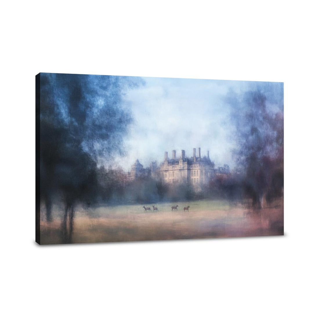 Wollaton Hall Twilight Canvas - Main Image