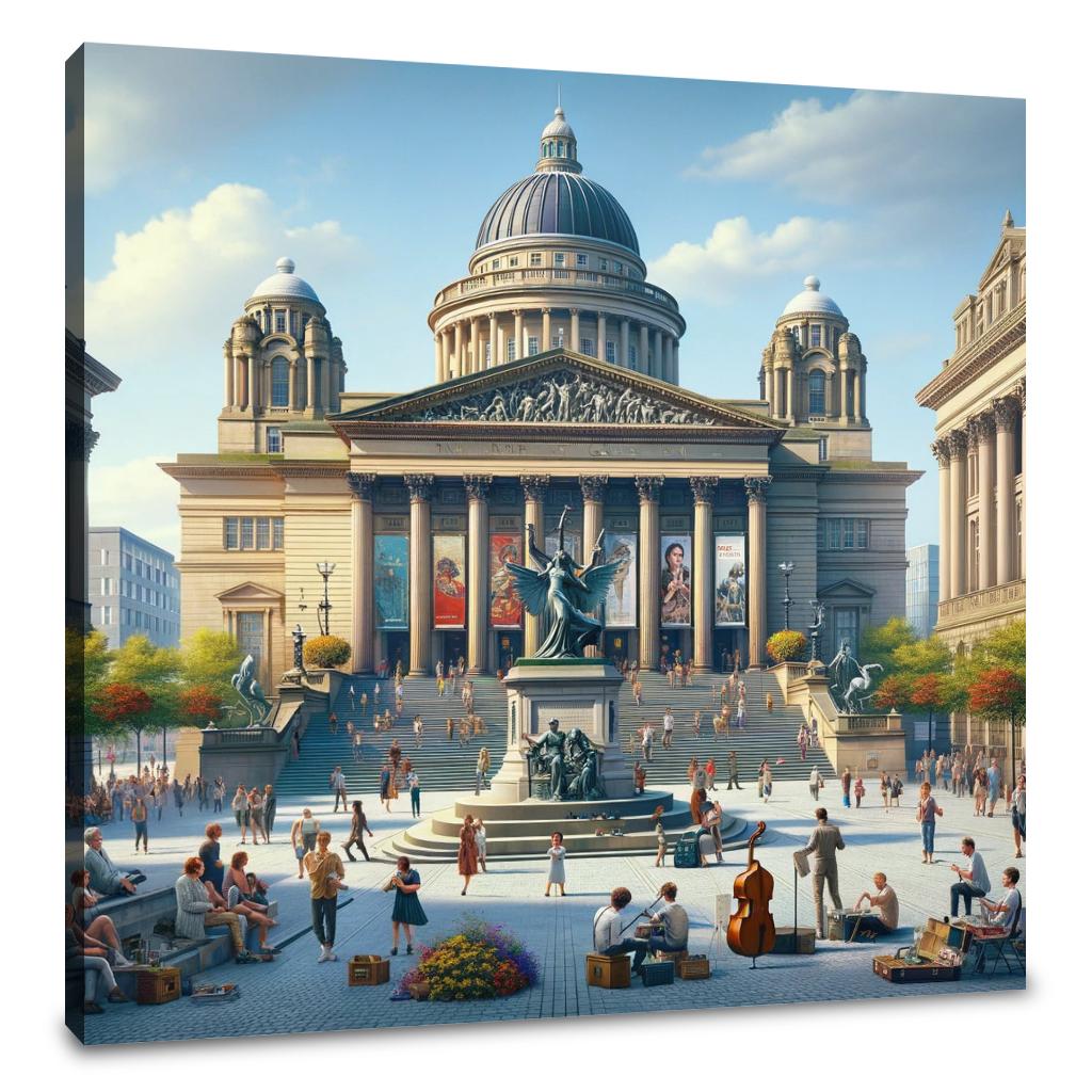 Walker Art Gallery Majesty Canvas - Main Image