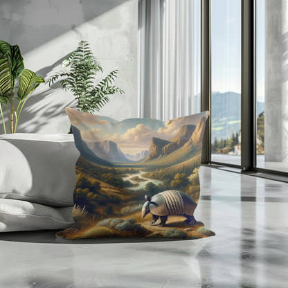Westward Wander Cotton Cushion - Secondary Image 3