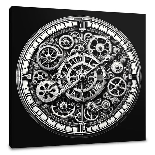 Intricate Time: Clockwork Canvas - Main Image