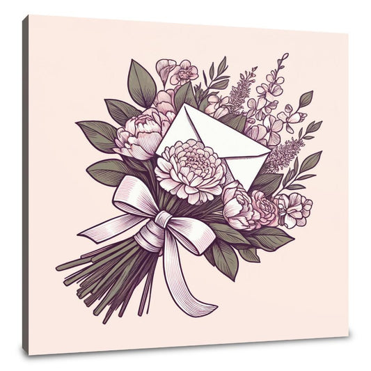 Romantic Bouquet Canvas - Main Image
