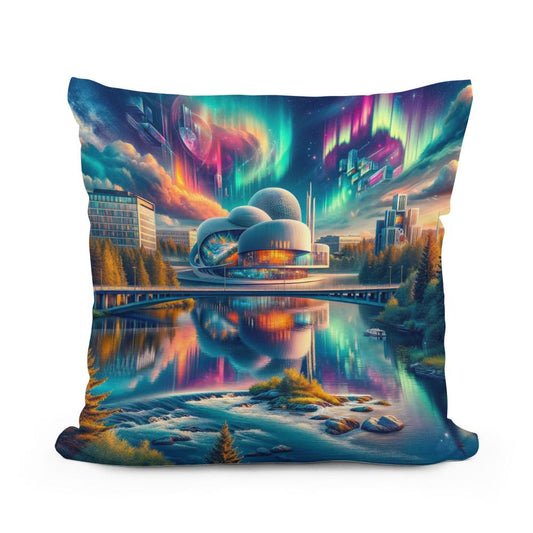 Umeå Dreamscape Cotton Cushion - Main Image